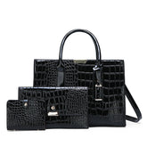 Bolsa Feminina Modelo Nelly + 2 Carteiras de Brinde
